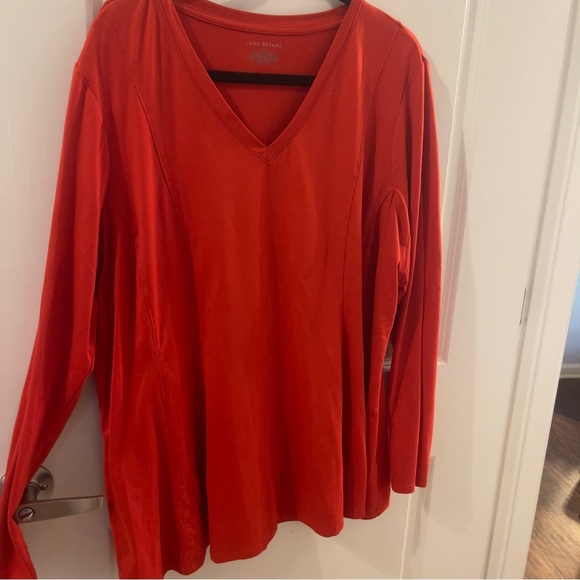 Lane Bryant Tops - Red long sleeve T-shirt